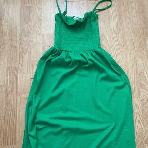 Green H&M maxi dress